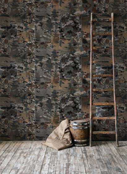 Mindthegap Carta da parati Camo-3406 Mindthegap Carta da parati Camo-3406