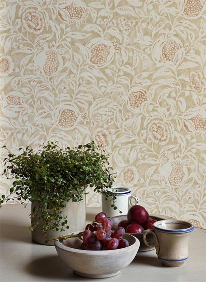 Florale Tapete Annandale von Sanderson-3466 Florale Tapete Annandale von Sanderson-3466