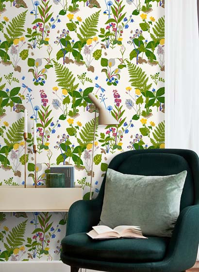 BoråsTapeter Papier peint Trollslända-3520 BoråsTapeter Papier peint Trollslända-3520