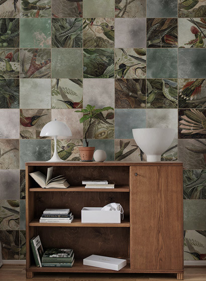 Rebel Walls Carta da parati panoramica Birds of Paradise-3532