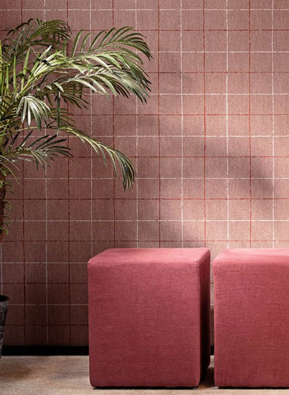 Flamant Wallpaper Carreaux-3558 Flamant Wallpaper Carreaux-3558