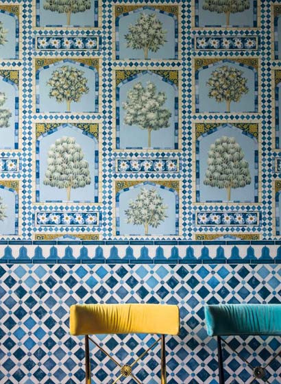 Cole & Son Papier peint Zellige Border-3563 Cole & Son Papier peint Zellige Border-3563