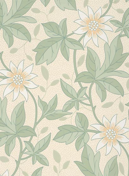 Florale Tapete Monroe von Little Greene - Gold Flower-3577.5 Florale Tapete Monroe von Little Greene - Gold Flower-3577.5
