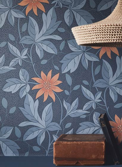 Florale Tapete Monroe von Little Greene-3577 Florale Tapete Monroe von Little Greene-3577