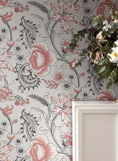 Little Greene Papier peint Woodblock Trail-3581 Little Greene Papier peint Woodblock Trail-3581
