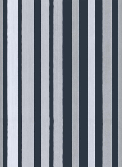 Tapete Carousel Stripe von Cole & Son - Silver & Charcoal-3613.2 Tapete Carousel Stripe von Cole & Son - Silver & Charcoal-3613.2