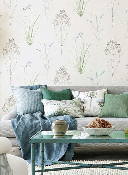 Sanderson Papier peint Farne Grasses-3681 Sanderson Papier peint Farne Grasses-3681