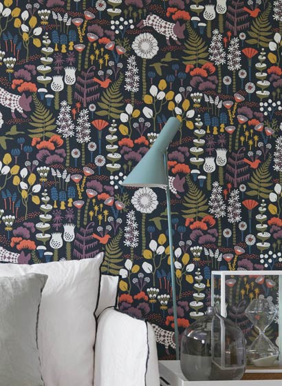 BoråsTapeter Carta da parati Hanna Werning Hoppmosse-3718