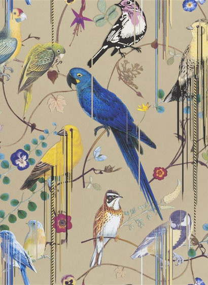 Christian Lacroix Carta da parati Birds Sinfonia - Or-3767.3 Christian Lacroix Carta da parati Birds Sinfonia - Or-3767.3