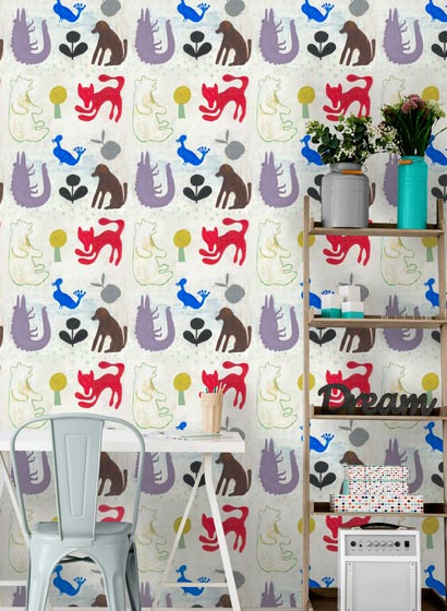 Mindthegap Papier peint Mr Boyds Animals-3836 Mindthegap Papier peint Mr Boyds Animals-3836