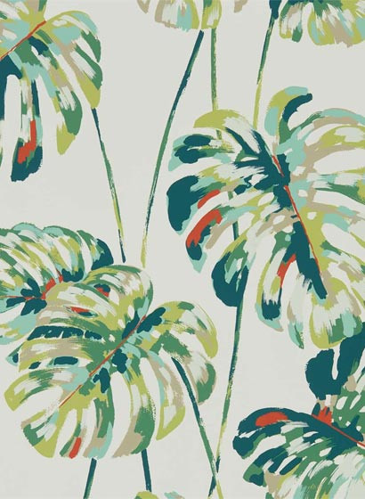 Harlequin Wallpaper Kelapa Emerald/ Zest-3861.1