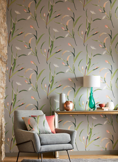 Florale Tapete Saona von Harlequin-3863