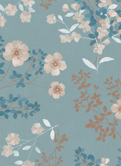 Florale Tapete Prairie Rose von Boras - 7232-3885.2 Florale Tapete Prairie Rose von Boras - 7232-3885.2