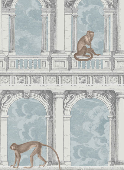 Tapete Procuratie con Vista von Cole and Son - Stone & Blue-3896.1 Tapete Procuratie con Vista von Cole and Son - Stone & Blue-3896.1