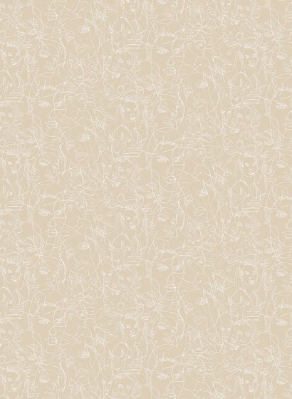 Jean Paul Gaultier Papier peint Gouache-3902 Jean Paul Gaultier Papier peint Gouache-3902