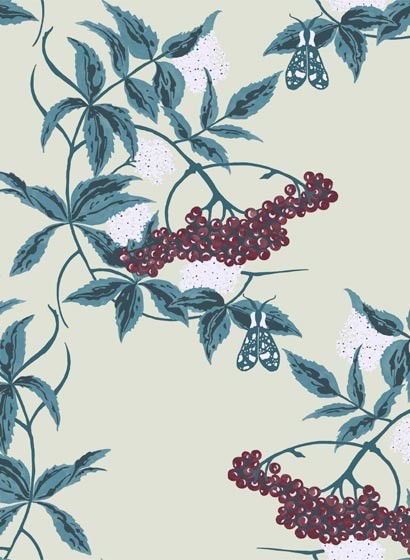 Florale Tapete Sambuco von Ailanto-3920 Florale Tapete Sambuco von Ailanto-3920