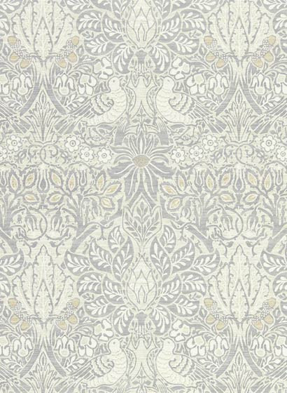 Morris & Co Carta da parati Pure Dove & Rose-3925 Morris & Co Carta da parati Pure Dove & Rose-3925