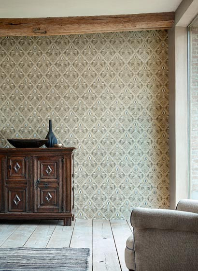 Morris & Co Papier peint Pure Trellis-3927 Morris & Co Papier peint Pure Trellis-3927
