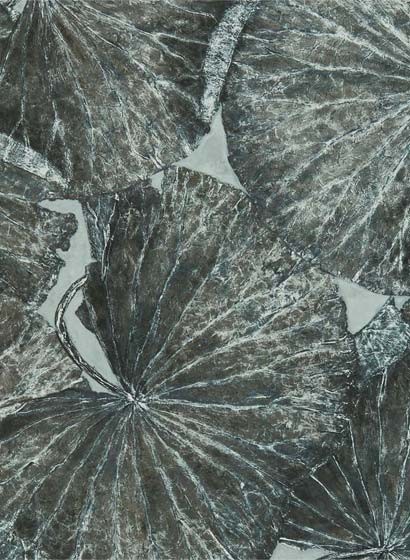 Seerosen Tapete Taisho Deco von Zoffany-4033 Seerosen Tapete Taisho Deco von Zoffany-4033