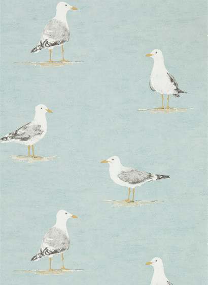 Sanderson Papier peint Shore Birds - Sky-4038.3 Sanderson Papier peint Shore Birds - Sky-4038.3