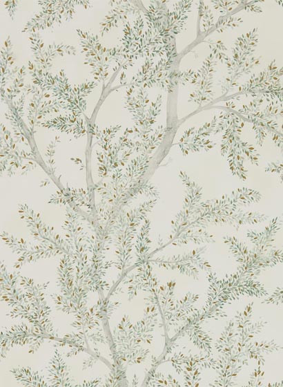 Baum Tapete Farthing Wood von Sanderson - Sage Grey-4083.3 Baum Tapete Farthing Wood von Sanderson - Sage Grey-4083.3