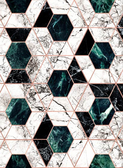 Geometrische Tapete Hexa von MINDTHEGAP - WP20293-4099.1 Geometrische Tapete Hexa von MINDTHEGAP - WP20293-4099.1