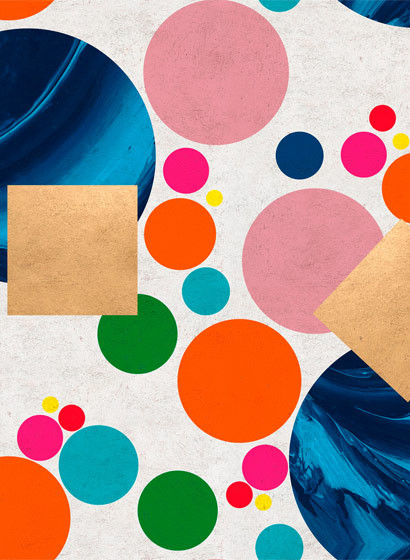 Kreis Tapete Pseudomorph von MINDTHEGAP - WP20330-4122.2 Kreis Tapete Pseudomorph von MINDTHEGAP - WP20330-4122.2