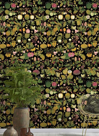 Tapete Asian Fruits and Flowers von MINDTHEGAP-4134 Tapete Asian Fruits and Flowers von MINDTHEGAP-4134