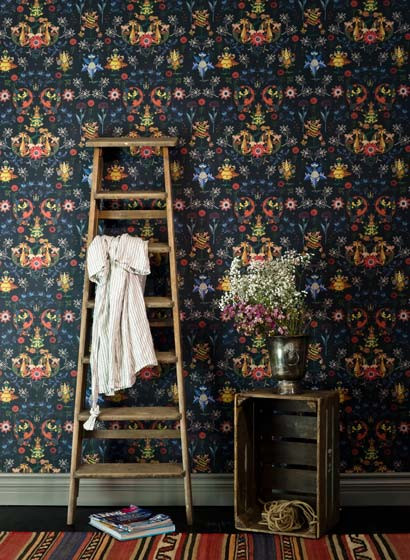 Mindthegap Papier peint Transylvania Folk-4161 Mindthegap Papier peint Transylvania Folk-4161