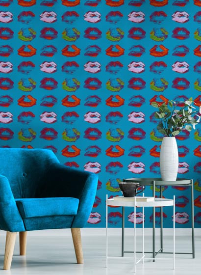 Mindthegap Papier peint Neon Kiss-4173 Mindthegap Papier peint Neon Kiss-4173