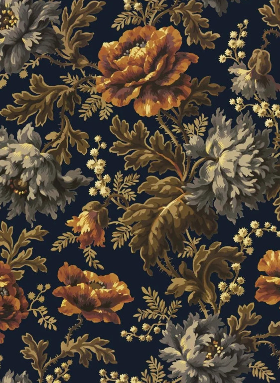 House of Hackney Papier peint panoramique Opia - Midnight-4179.1 House of Hackney Papier peint panoramique Opia - Midnight-4179.1