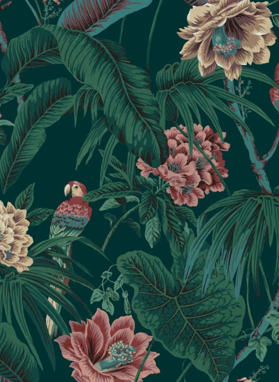House of Hackney Wallpaper Paradisa Spruce-Green-4180.2