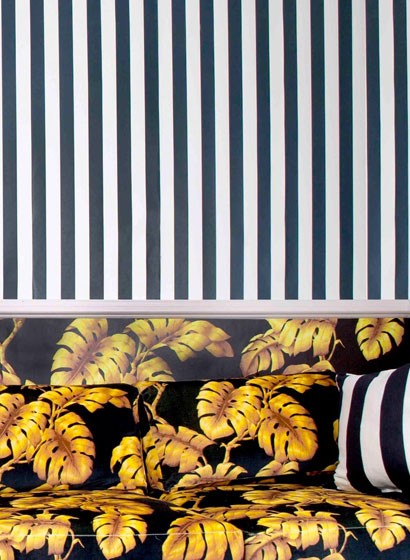 Wandbild Mono Stripe von House of Hackney-4183 Wandbild Mono Stripe von House of Hackney-4183