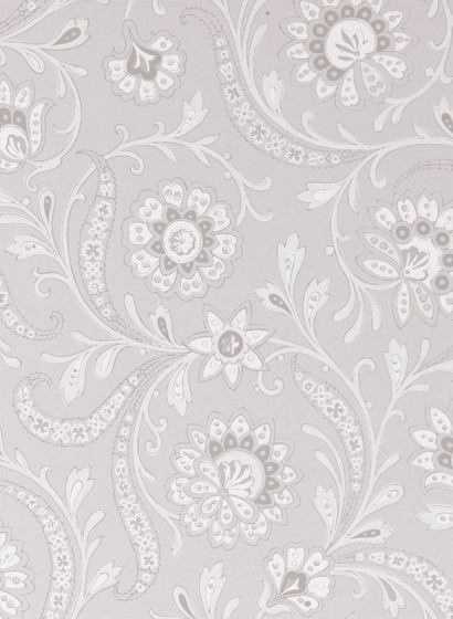 Nina Campbell Papier peint Bavilles - Grey/ Chalk-4208.6 Nina Campbell Papier peint Bavilles - Grey/ Chalk-4208.6