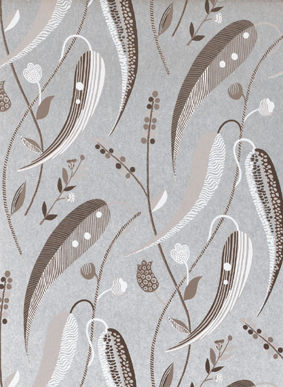 Tapete Colbert von Nina Campbell - Taupe/ Ivory/ Gilver-4210.5 Tapete Colbert von Nina Campbell - Taupe/ Ivory/ Gilver-4210.5