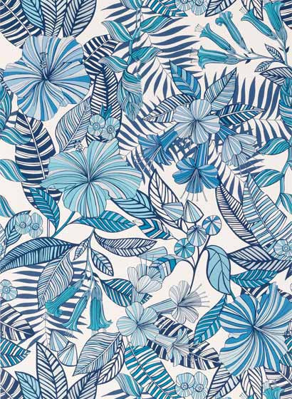 Tapete Valldemossa v. Osborne & Little - Persian/ Blue-4214.3 Tapete Valldemossa v. Osborne & Little - Persian/ Blue-4214.3