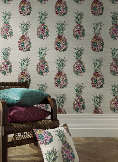 Matthew Williamson Wallpaper Ananas-4220 Matthew Williamson Wallpaper Ananas-4220