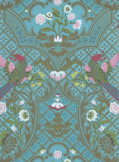 Vogel Tapete Brodsworth von Little Greene-4272 Vogel Tapete Brodsworth von Little Greene-4272