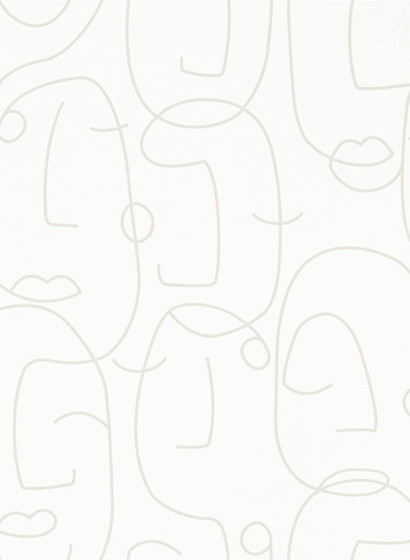 Gesichter Tapete Epsilon von Scion - Hessian-4279.1 Gesichter Tapete Epsilon von Scion - Hessian-4279.1