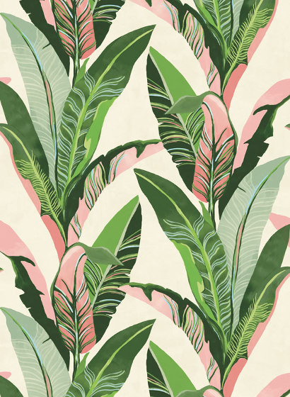 Bananenblätter Wandbild Miami von Eijffinger-4339 Bananenblätter Wandbild Miami von Eijffinger-4339