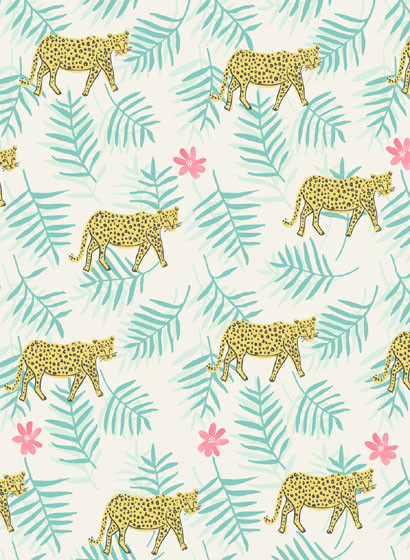 Leoparden Tapete Rice 5 von Eijffinger - 383550-4346.1