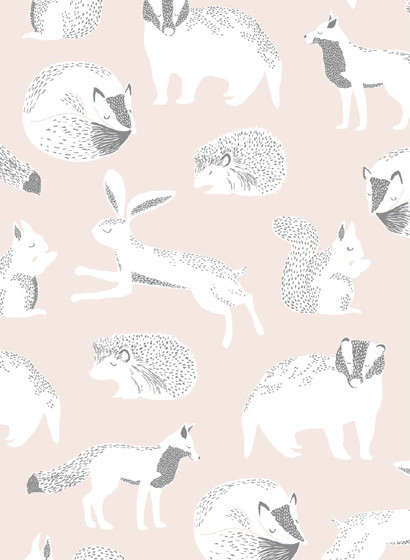 Tier-Tapete Mini Me 6 von Eijffinger - 399062-4368.6 Tier-Tapete Mini Me 6 von Eijffinger - 399062-4368.6