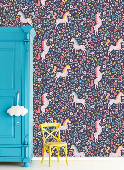 Wandbild Unicorns von Eijffinger-4373 Wandbild Unicorns von Eijffinger-4373