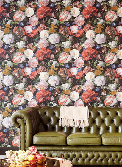 Blumen-Tapete Masterpiece 1 von Eijffinger-4382 Blumen-Tapete Masterpiece 1 von Eijffinger-4382