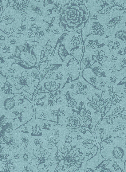 Eijffinger Wallpaper Spring to Life Blau-4397.9 Eijffinger Wallpaper Spring to Life Blau-4397.9