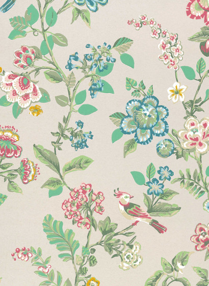 Vogel Tapete Botanical Print von Eijffinger-4402 Vogel Tapete Botanical Print von Eijffinger-4402