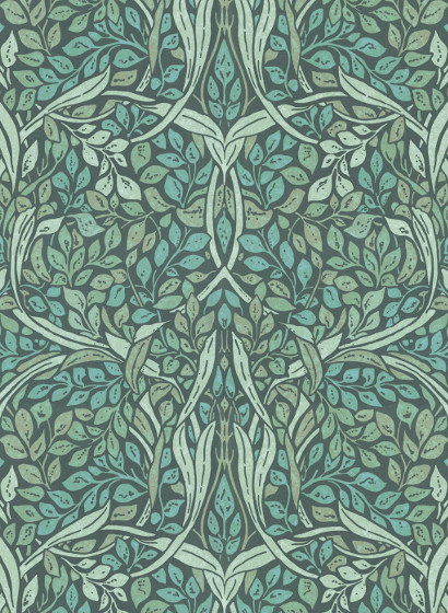 Blätter Wandbild Swirling Leaves von Eijffinger-4417 Blätter Wandbild Swirling Leaves von Eijffinger-4417