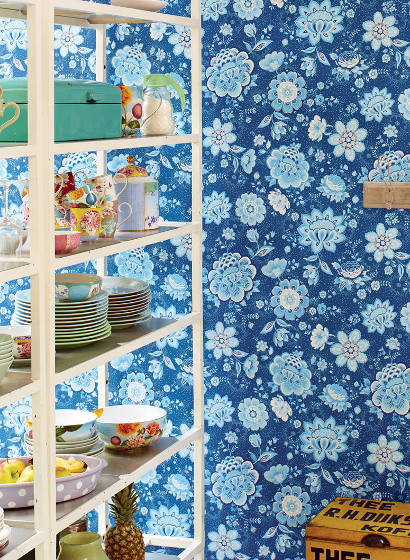 Florale Tapete Folklore Chintz von Eijffinger-4554 Florale Tapete Folklore Chintz von Eijffinger-4554