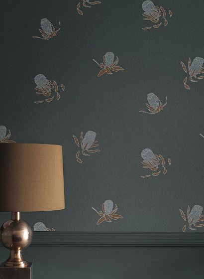 Florale Tapete Buds von Paint & Paper Library-4704 Florale Tapete Buds von Paint & Paper Library-4704