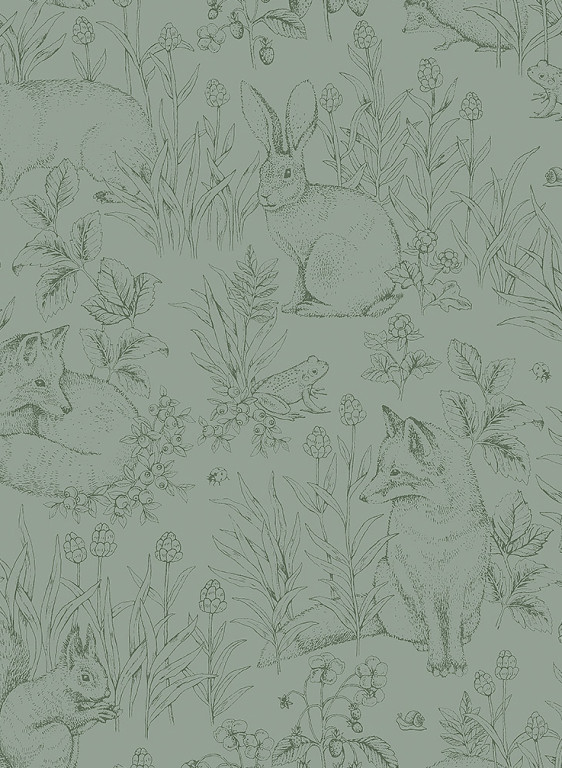 BoråsTapeter Papier peint Forest Friends-4706 BoråsTapeter Papier peint Forest Friends-4706